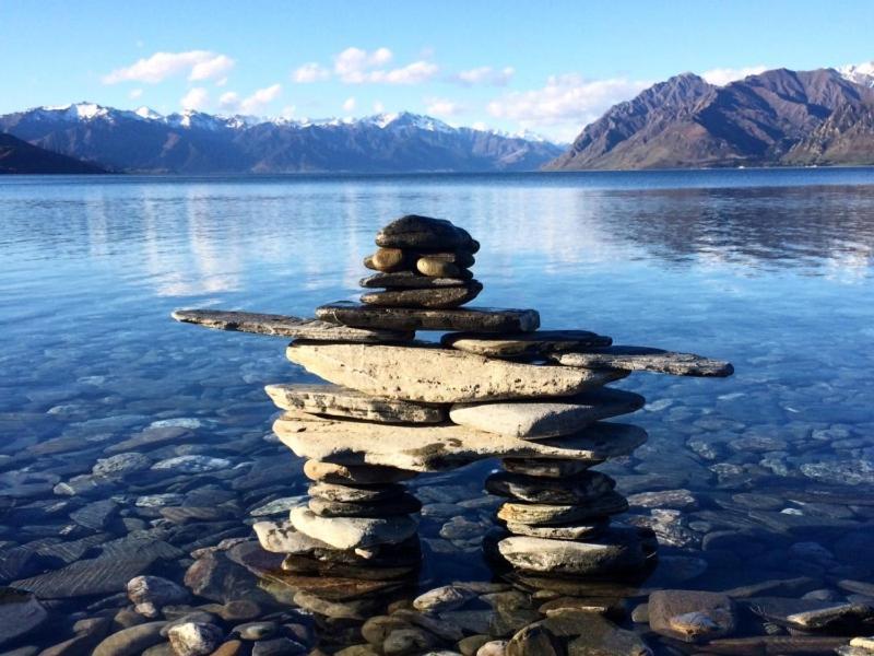 Lakefront Fantail Cottage Lake Hawea, Wanaka Zewnętrze zdjęcie